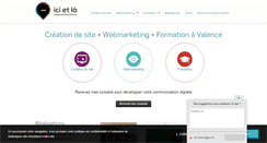 Desktop Screenshot of icietla.net